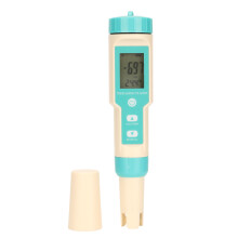 Digital Water Testing Device 7 In 1 PH Salinity EC TDS ORP SG Temp Tester For Pools Spas Saltwater Tanks Auto Calibration Data Hold Function Long