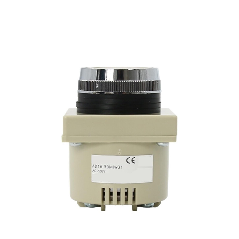 30Mm Decibel White Panel Mount Alarm Buzzer For Industrial Warning Chime 9455672907835