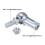 sourcing map 4pcs CS13 M8 Angle Ball Joint, M8x1.25 Right Hand Thread, A3-Steel Self-lubricating Ball Socket End Fitting 3