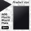 OLYCRAFT 2 Sheets Black ABS Plastic Sheet 30x20cm ABS Plastic Plates 2mm Thick Hard Board for Architectural Models Sand Table Building Model Material 2