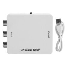 Plug And Play HDMI Compatible AV Converter With Durable Plastic Housing, Supports HDCP Identification And Fast Signal Decoding For Old TV Systems