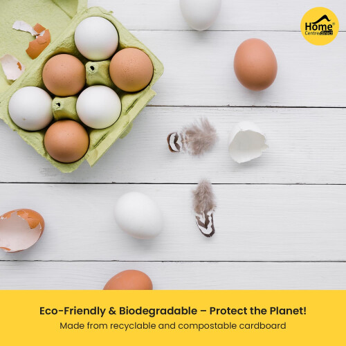 Home Centre Egg Boxes Trays 30 Pieces Box Holds 30 Eggs Recyclable Biodegradable Cardboard Blue 2