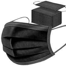 Baihua 20pcs 3PLY Face Non-woven Nose Strip Ear Loops Disposable Face Protection for General Use Adults Outdoor Sport