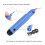 DODUOS Hand Deburring Tool Set, Manual Deburring Cutter Burr Remover Burr Handle with 10 Replacement Deburr Blades, Deburring Tool Kit Deburring Tool 3