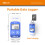 Elitech Temperature Data Logger RC-5, Reusable Temperature Data Recorder USB 32000 Points, Software for Mac and PC with Calibration Certified （Blue 5