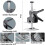 Labor Saving Arm Tool 2PCS Hand Jack Lift, Wall Tile Locator, Multi-Function Height Adjustment Lifting Device,Door Panel Lifting Cabinet Jack Board L 2