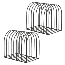 Hat Organizer and Beanie Holder, 2 Pack Metal Tabletop Rack with SpaceSaving Vertical Storage