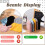 Hat Organizer and Beanie Holder, 2 Pack Metal Tabletop Rack with SpaceSaving Vertical Storage 4