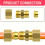 15mm Copper Compression Olives Copper - Pack of 10 3