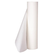 ABENA Couch Roll | Pack Of 1 |50m x 50cm Paper Roll| Bed Roll Suitable For A Beauty Bed And Massage Table Cover. Premium White Roll To Be Used As Dis