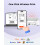 MUNBYN Bluetooth Shipping Label Printer, 4x6 Thermal Label Printer for Small Business, Compatible with iPhone, Android, Windows, macOS, Etsy, Shopify 3