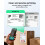 SVANTTO Bluetooth Thermal Label Printer 4x6, Compatible with Windows/Mac/Android/iOS, Shipping Label Printer for Royal Mail, DPD, eBay, Etsy, Shopify 2