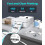ORGBRO Shipping Label Printer Z1 Plus 4x6 Bluetooth Thermal Label Printer for Small Business, Postage, Address, Support iOS, Android, PC, Compatible 3
