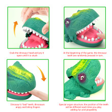 Dinosaur Bite Finger Spielzeug – Lustiges Kinder Party Brettspiel, 16,5 cm