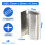 Globe Packaging 12mm x 25mm Metal Semi Open Strapping Seals (Pack of 2