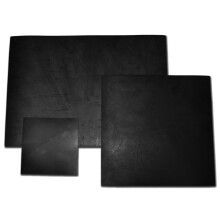 Solid Black Rubber Sheeting/Sheet x 2mm Thick - Water & Gasket Making Seals, Spacers, Washers (250mm x 250mm)