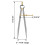 QWORK 8 Inch Spring Divider Calipers, Precision Spring Dividers Calipers for Geometry 2