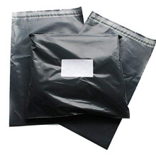 Triplast 14 x 16-Inch Plastic Mailing Postal Bag - Grey (Pack of 100)