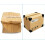 ZENFUN 200 Pcs Shipping Box Corner Protectors, Plastic Heavy Duty 5