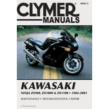 Kawasaki Ninja ZX900 ZX1000 amp ZX1100 Motorcycle 19842001 Service Rep