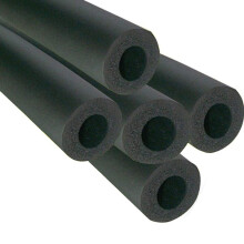 Pipe Insulation Foam Tube 1.8m x 15mm Closed Cell for Air Conditioner Water Pipes, Thermal Energy Saving