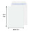 Mixed Size Pack Standard / A5 / A4 No Window SELF Seal Envelopes Plain White DL 5