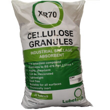 Flowfit Eco-Sustainable Granules Absorbent Compound, 30L Bag, Industrial Spillage Absorbent, Fire Retardent Compound, for Oil Water Fuel Cleaning