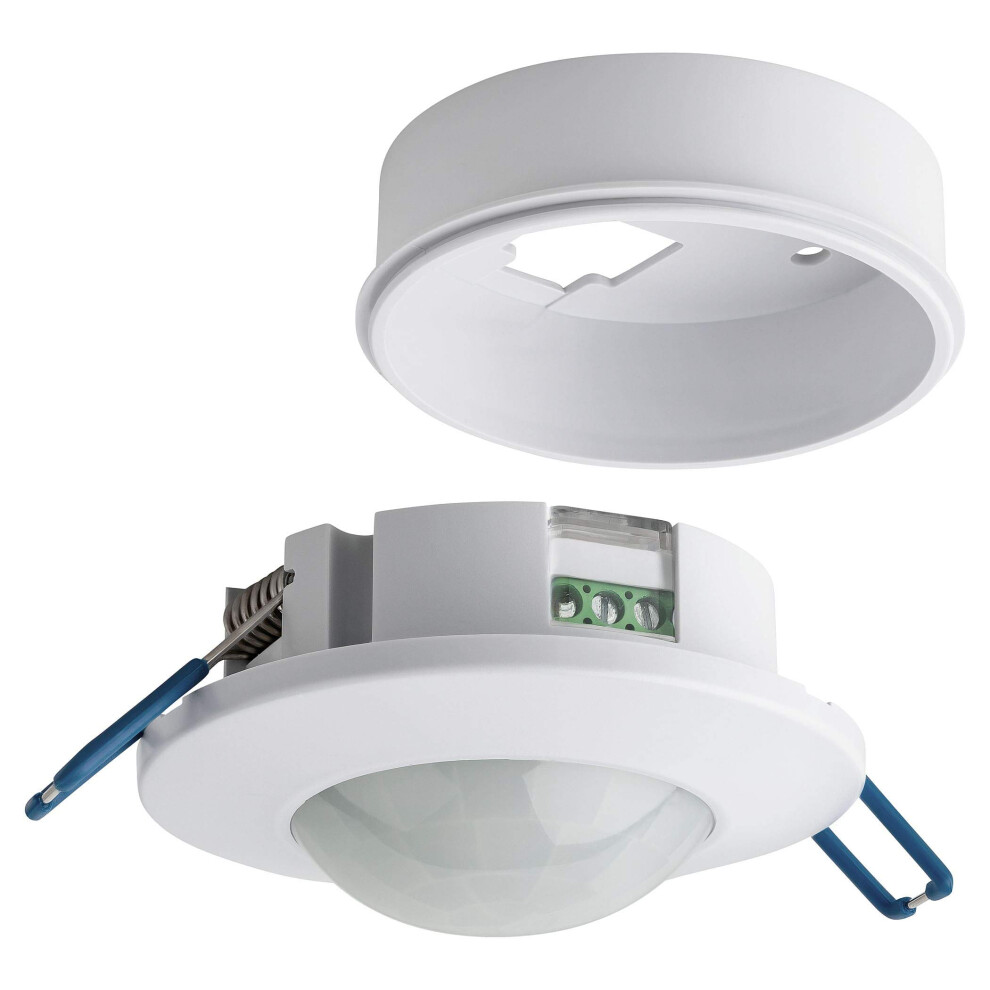 Sebson Pir Sensor Ceiling Indoor 360, Surface Or Flush Mounted, Recessed Infrared Motion Detector, Led Light Suitable, Range Max. 8M /360, Max. 120 10738122