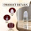 OHEETU 50 Pcs 10ml Clear Plastic Squeezable Dropper Bottles Empty Refillable Eye Liquid Dropping Refueling Vials Sample Packing Storage Holder Contai 3