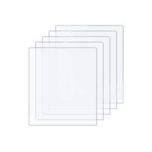 DARENYI 5 Pcs Acrylic Sheet Clear Plastic Sheet 2mm Transparent Acrylic for Drawing, Printing, Craft DIY, Picture Frame etc(18 x 13cm)