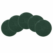 Floor Cleaning Pads Dics - 16" Green - Pack of 5 - Scrubbing Buffing Polishing Maintenance Pads Perfect for Scrubber Dryer & Polishing Machines…