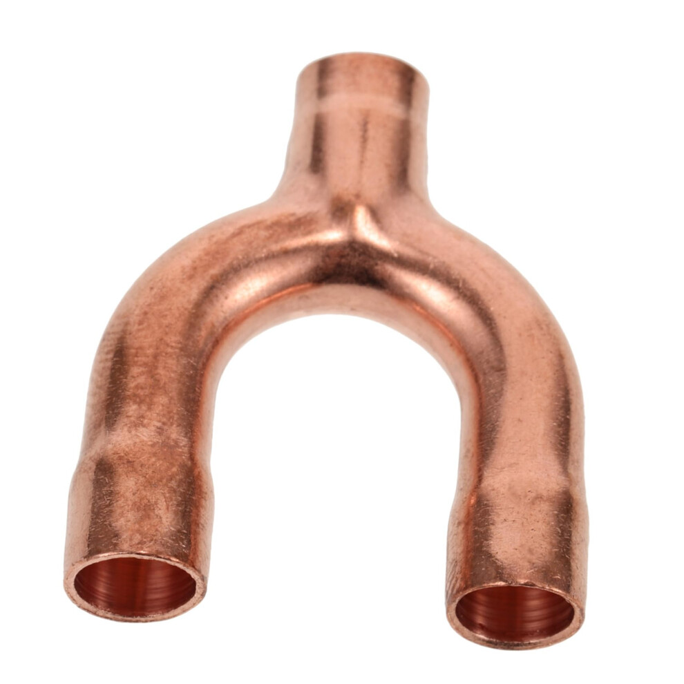 Hvac Copper Fitting Tee Adapter For Air Conditioning And Refrigeration, Leakproof Durable Connector 9113335751804