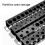 Wall Mounted Tool Organizer Rack for Garage or Workshop, Space Saving RustResistant Holder 4