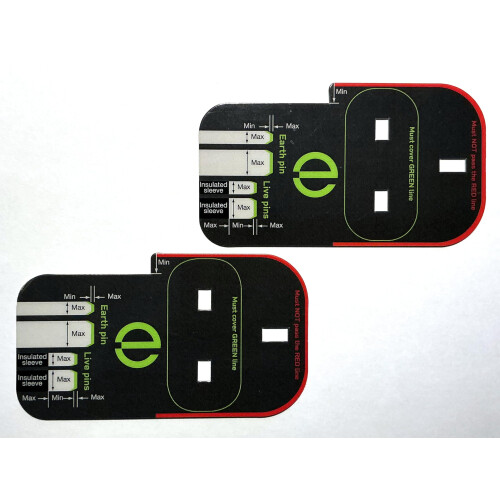 2 x UK PLUG CHECKER - 2024 version 2.0