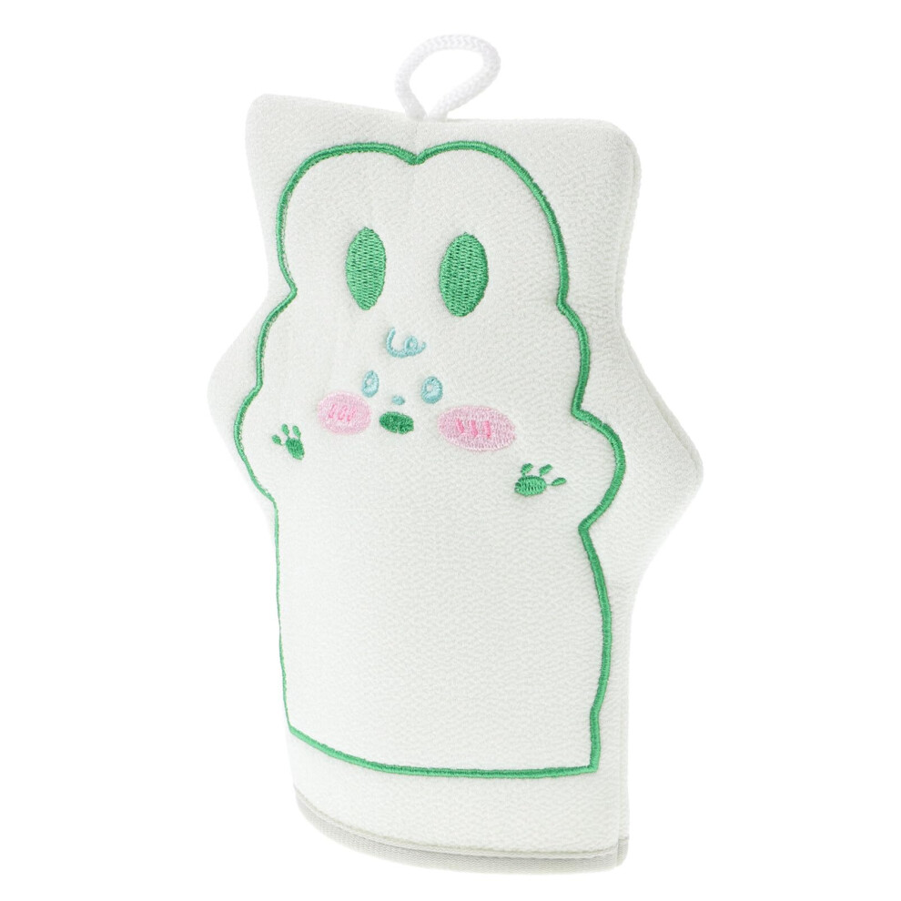 Exfoliating Bath Gloves for Gentle Skin Scrubbing, Reusable Body Scrub Mitt for Arms Legs and Back