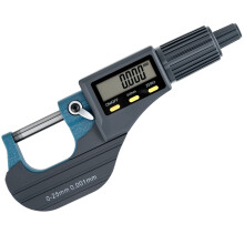 Mcbazel Digital Micrometer 0-25mm, Mcbazel Electronic Micrometer with 0.001mm Accuracy, Carbide Tips, Precision Micrometer with Inch/Metric Conversio