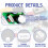 Innfeeltech 10 Pcs 5W 5% Tolerance 10 ohm Ceramic Cement Resistor For DIY Project and Experiments 3