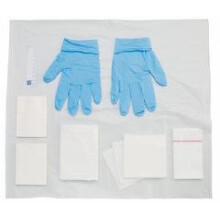 Premier Polyfield Patient Dressing Pack with Nitrile AF Gloves, Medium, Pack of 20