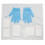 Premier Polyfield Patient Dressing Pack with Nitrile AF Gloves, Medium, Pack of 20 1