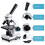 2000X Compound Microscope for Kids Adults: Microscope for Biology Education 3