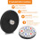 Swihorab Neodymium Rubber Coated Mounting Magnets, 100LBS Pull Force, M4 Threaded Studs, 2Pack 3