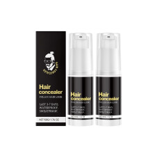 Hair Concealer Waterproof Scalp Coverage Cream for Bald Spots and Thinning Hair Black 50ml 2 Pack