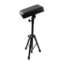 Tattoo Armrest Stand Adjustable Height with Cushioned Pad and Stable Nonslip Tripod for Studio