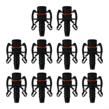 10 Pcs Car Cooling System Hose Connector Temp Resistant Expansion Tank Joiner