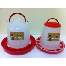 P&T Poultry 1Kg Feeder & 1.5Ltr Drinker For Chickens/Hens/Ducks/Chicks