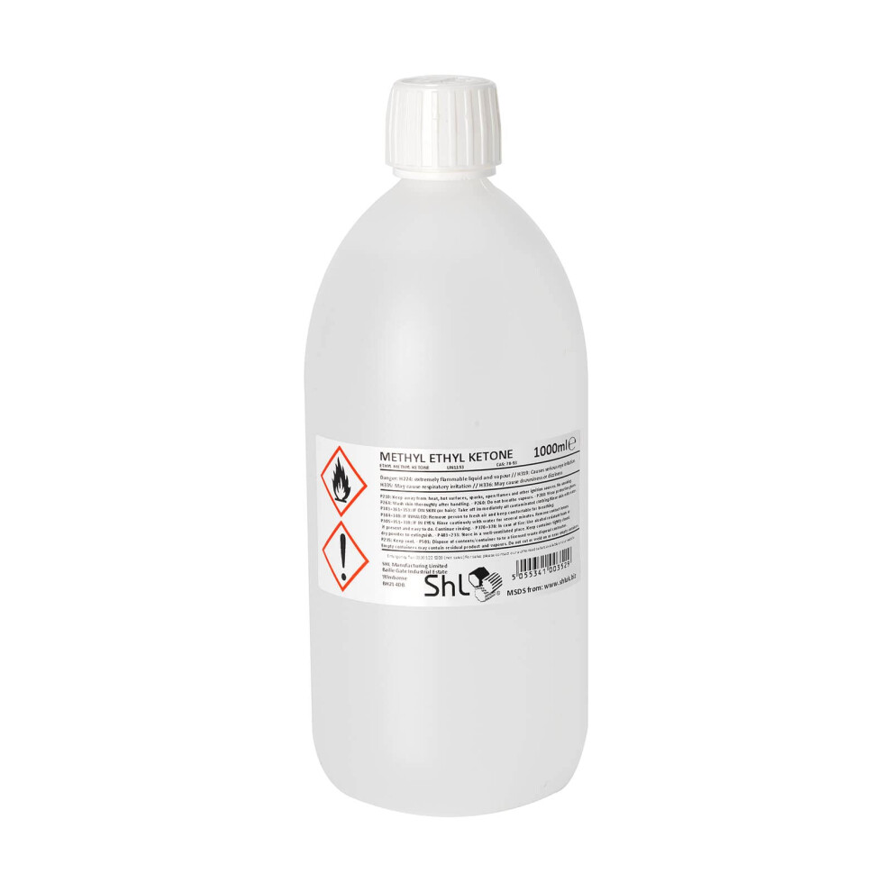 SHL 1 Litre (1000ml) M.E.K (MEK) 99.9%, CHILD PROOF CAP-image-OPC-PWZCYC9-NEW