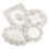 Lakeland lakeland 80 Assorted Cream Paper Doilies – 4 Designs Circular Oval & Rectangular 4