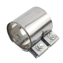 Pipe Clamp 304 Stainless Steel Wall Mount Bracket Heavy Duty Secure Support 88mm 51mm