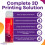 Magigoo MO2016 Pen, 3D Printing, Adhesive, All-in-One 2