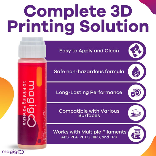 Magigoo MO2016 Pen, 3D Printing, Adhesive, All-in-One 1